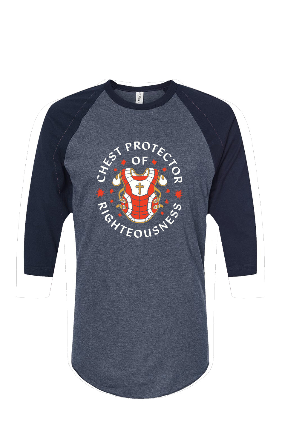 Chest Protector Raglan Tee 3/4